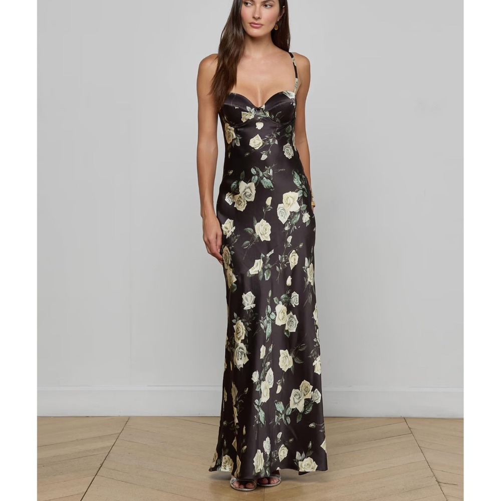 Sayla Silk Gown